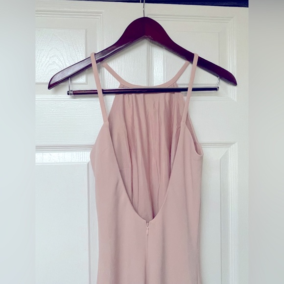 Calvin Klein Pale Pink Floor Length Dress - Picture 4 of 11